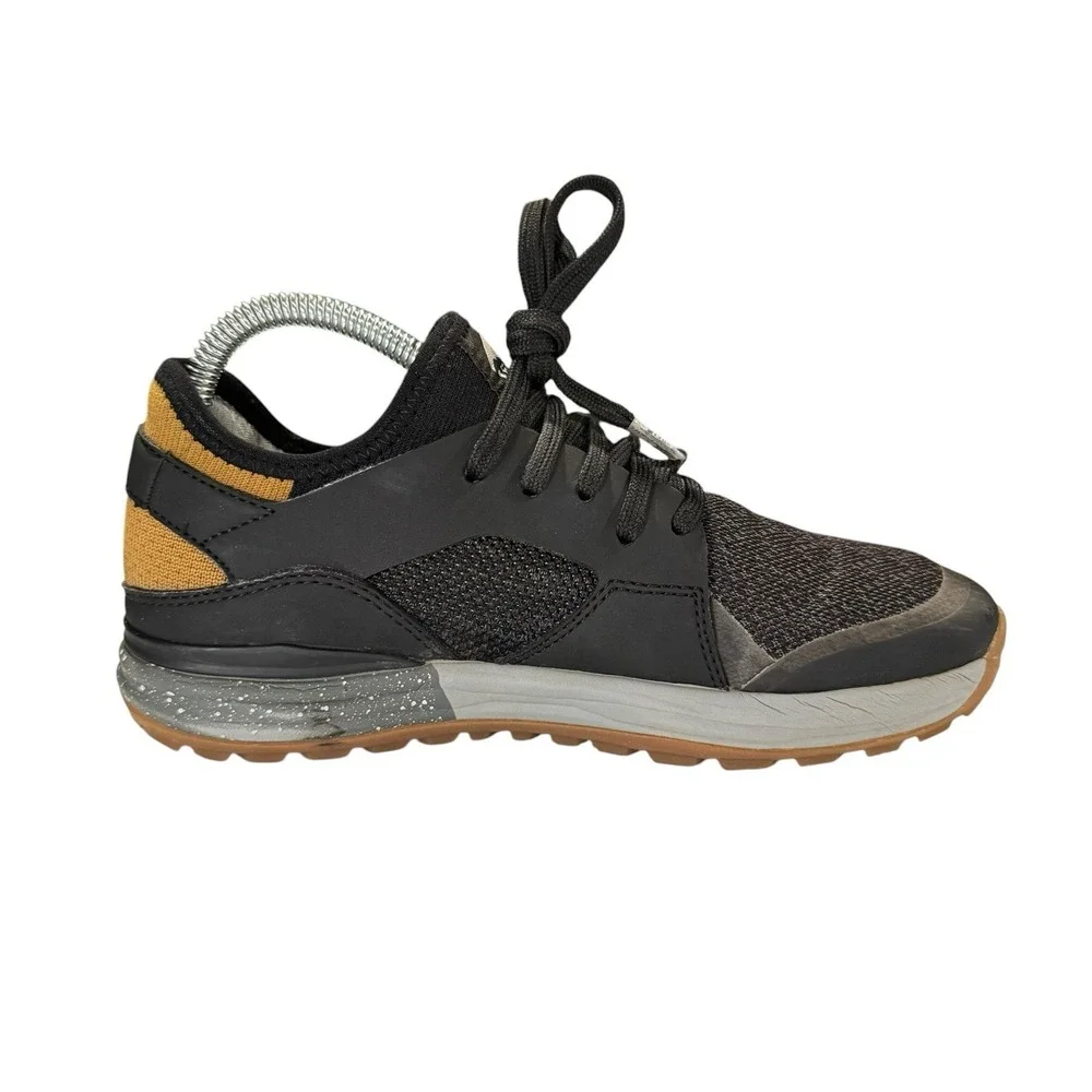 Lems Mesa Hiking Shoes Womens Size 7 B Carbon Gray Black Outdoor Trail Sneakers